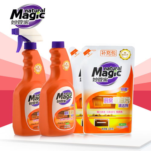 妙管家廚房重油污清潔劑 高效清潔油煙機與燃氣灶的利器